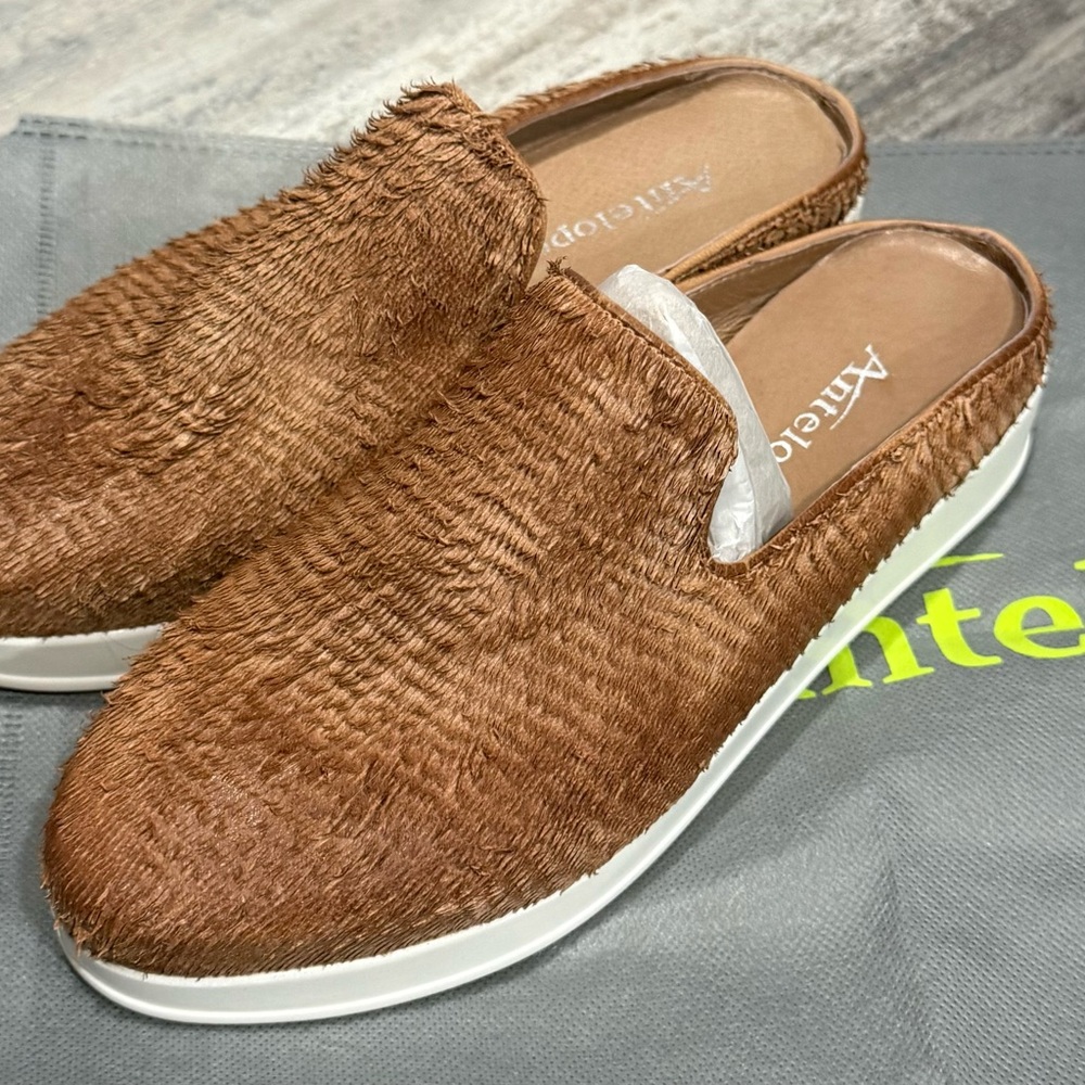 Antelope Brown Slip-On Shoes